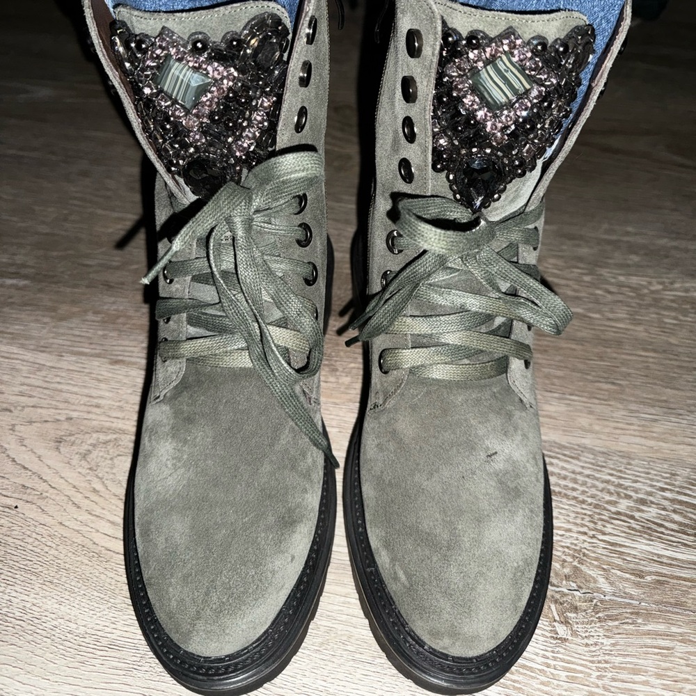 Suede Ankle Boots